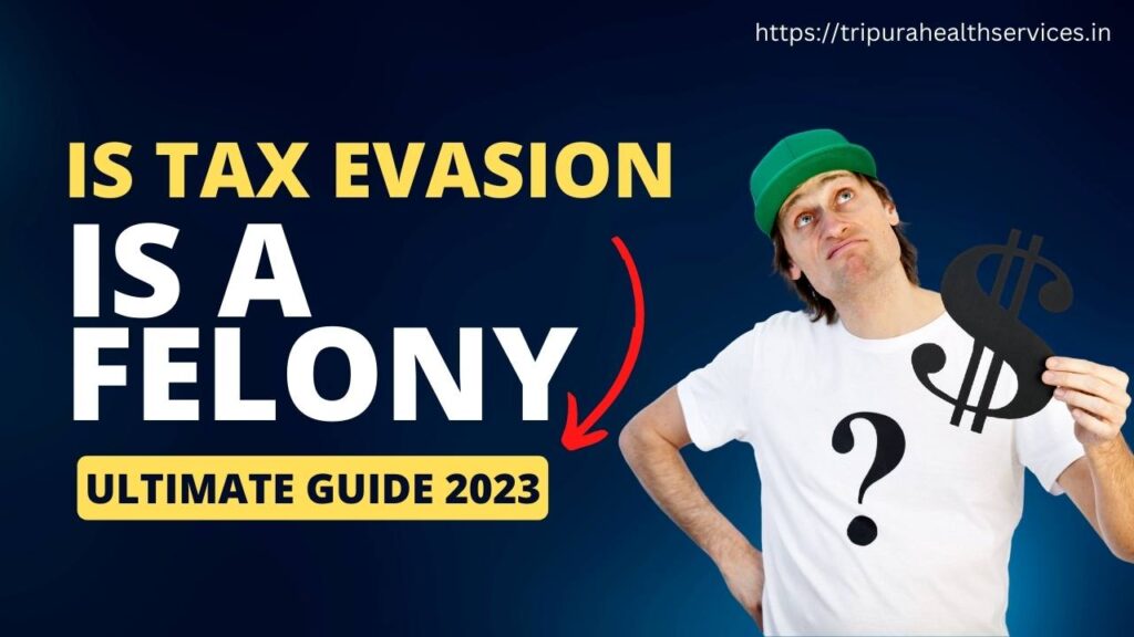 is tax evasion a felony